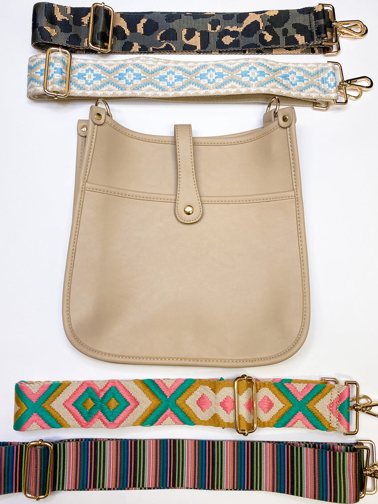 Eye Candy Crossbody Bag (Strap Not Included) - Natural