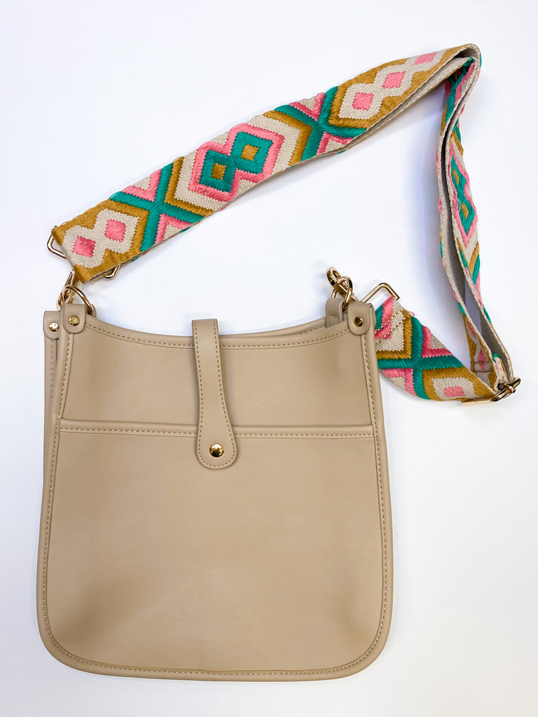 Eye Candy Crossbody Bag (Strap Not Included) - Natural
