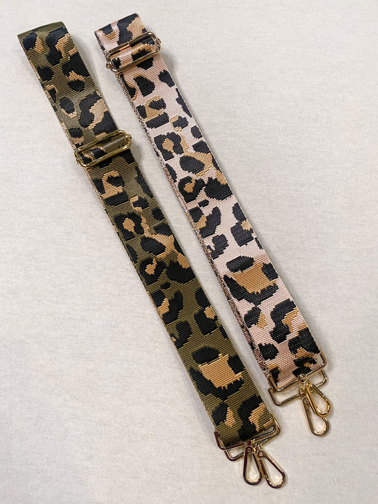 Eye Candy Crossbody Strap: Leopard