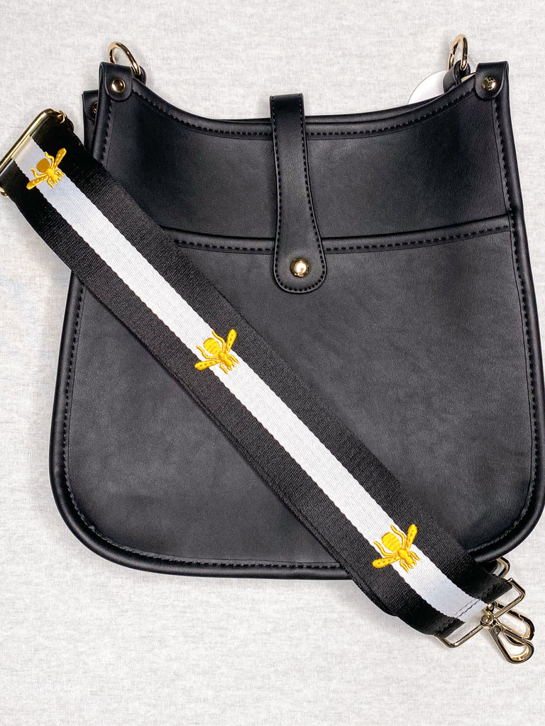 Eye Candy Crossbody Bag (Strap Not Included) - Black