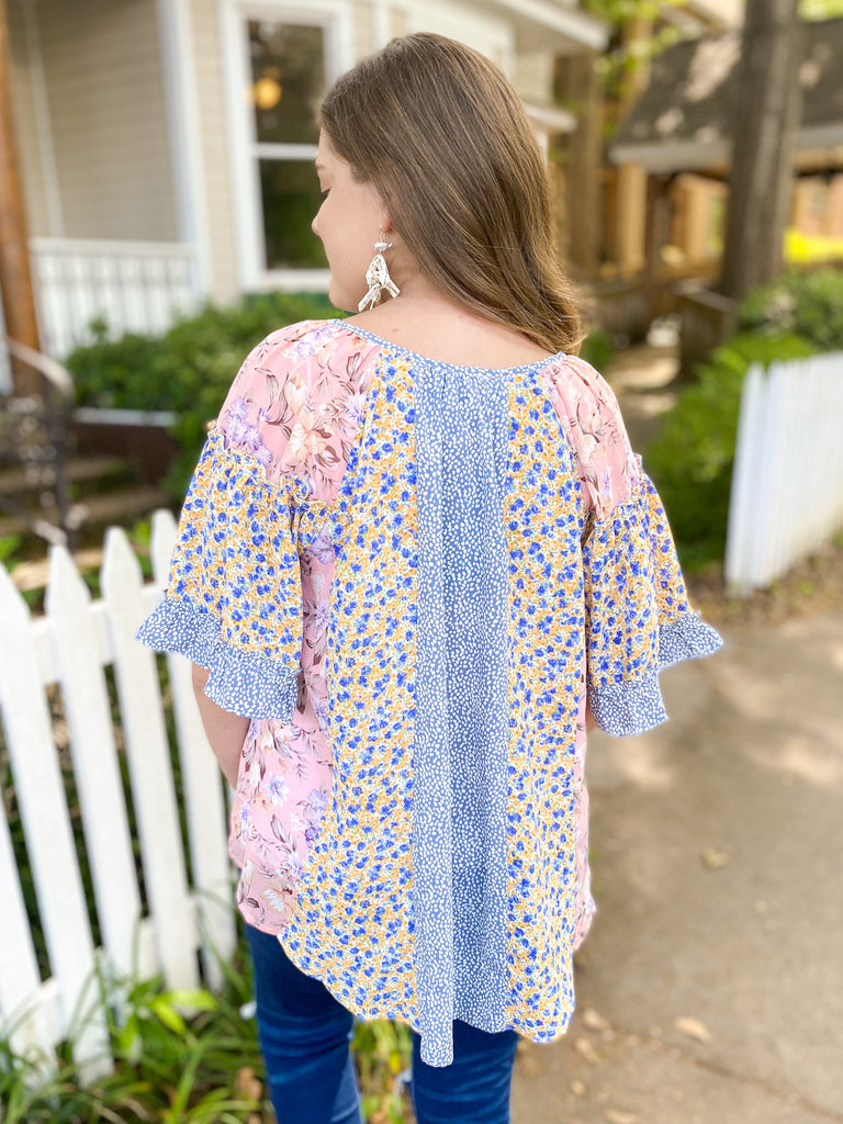 Many Flowers Blouse