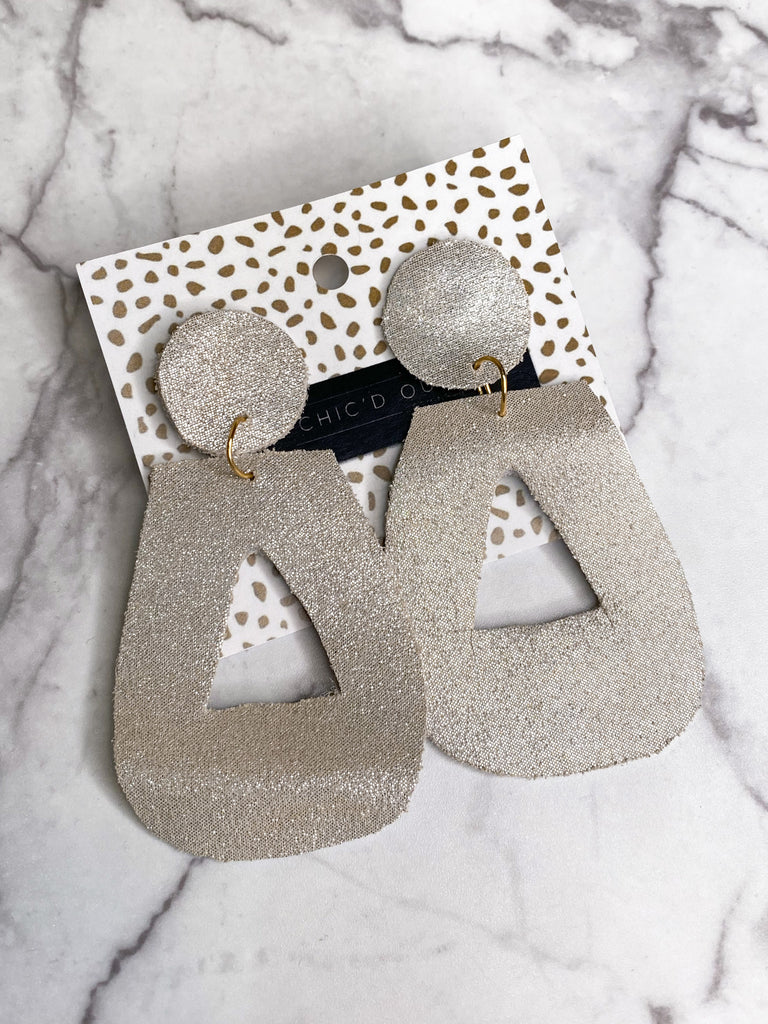 Chic’d Out Lightweight Leather Earrings