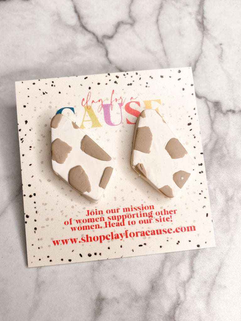 Clay For A Cause Statement Stud