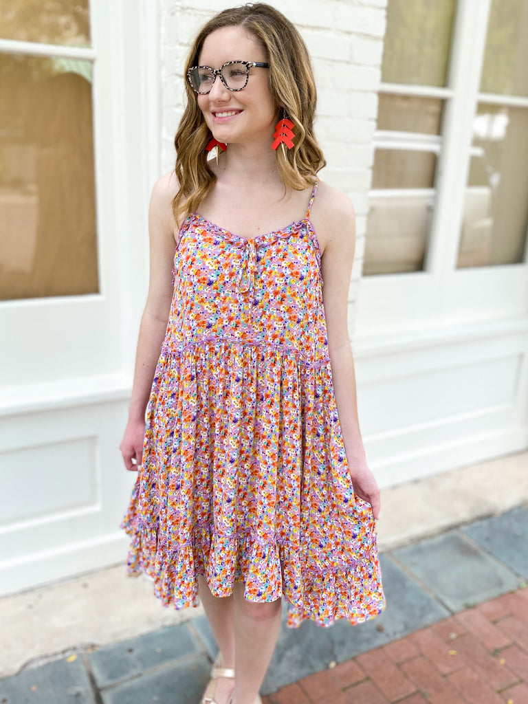 Just Own It Floral Dress