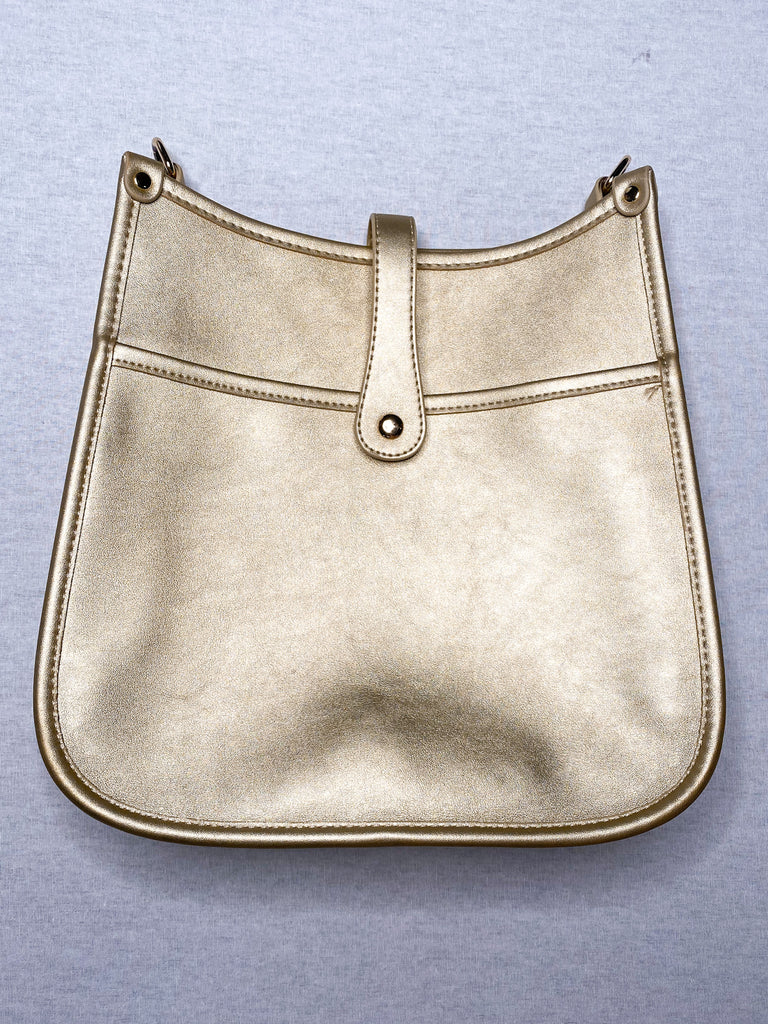 Eye Candy Crossbody Bag (Strap Not Included) - Gold