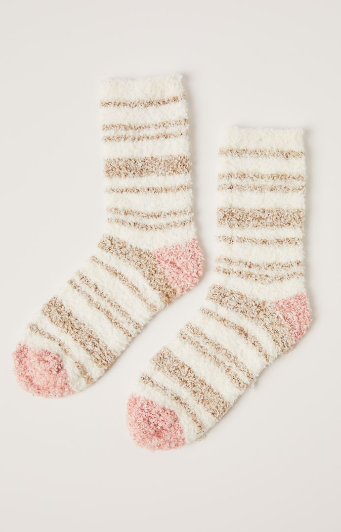 Z Supply Striped Plush Socks