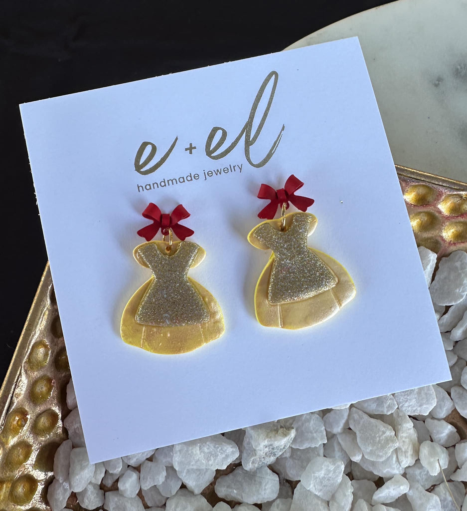 Princess Earrings: Belle