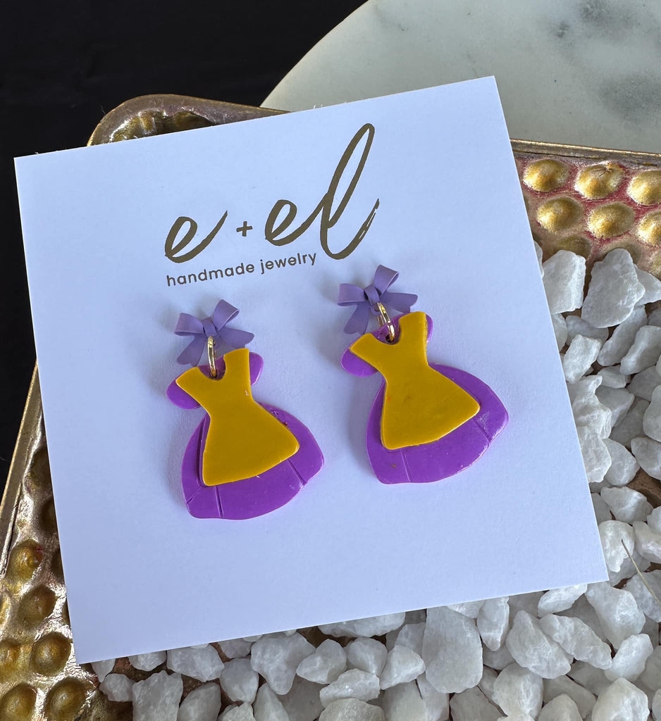 Princess Earrings: Rapunzel